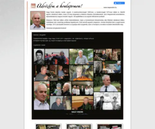Nagyendre.hu(Nagy Endre kárpitos mester honlapja. Ülő) Screenshot