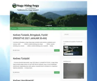 Nagyhideghegy.hu(Nagy Hideg) Screenshot