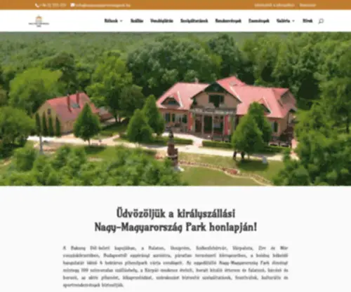 Nagymagyarorszagpark.hu(Főoldal) Screenshot