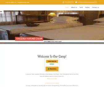 Nagziranaturecamp.com(Nagzira Nature Camp) Screenshot