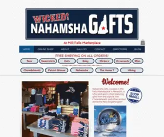 Nahamshagifts.com(Nahamsha Gifts) Screenshot