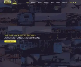 Nahcoaviance.com(The Website Of Nigerian Aviation Handling Company PLC) Screenshot