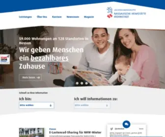 Naheimst.de(Unternehmensgruppe Nassauische Heimstätte) Screenshot