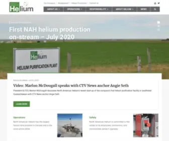 Nahelium.com(North American Helium Inc) Screenshot