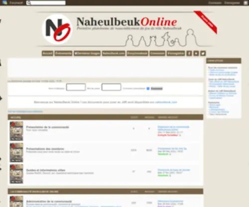 Naheulbeuk-Online.org(JdR Donjon de Naheulbeuk) Screenshot