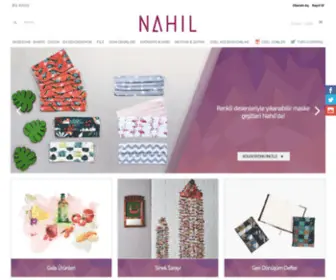 Nahil.com.tr(Kadın Emeğini Değerlendirme Vakfı İşletmesi) Screenshot