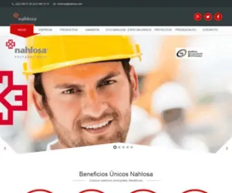 Nahlosa.com(Materiales de construcción en puebla) Screenshot