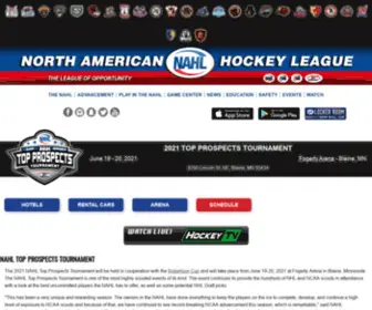 Nahltopprospects.com(NAHL Top Prospects Tournament) Screenshot