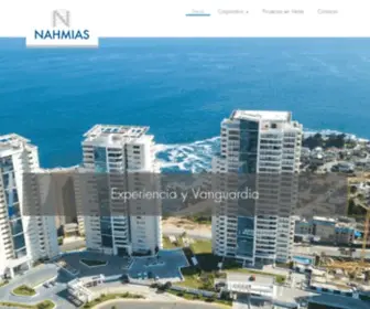 Nahmiasvalparaiso.cl(Constructora Nahmias Quinta Region) Screenshot