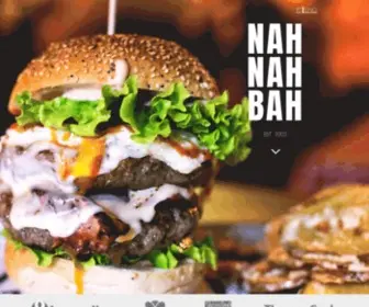 Nahnahbah.com(Gourmet Burger Restaurant in Lagos Portugal) Screenshot