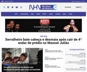 Nahoradanoticia.com.br(Na Hora da Notícia) Screenshot