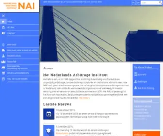 Nai-NL.org(Nederlands Arbitrage Instituut) Screenshot