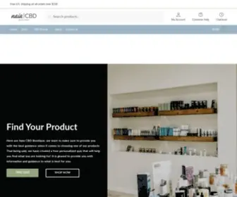 Naiacbd.com(CBD Store Los Angeles) Screenshot