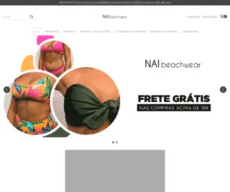 Naibeachwear.com.br(Handmade in São Paulo) Screenshot