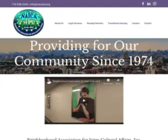 Naicany.org(Providing Homelessness Prevention and Services in New York City) Screenshot