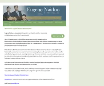 Naidoolegal.com.au(Eugene Naidoo & Associates) Screenshot