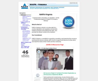 Naifa-Virginia.org(Naifa Virginia) Screenshot