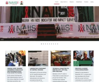 Naiis.ng(Nigeria HIV/AIDS Indicator and Impact Survey) Screenshot