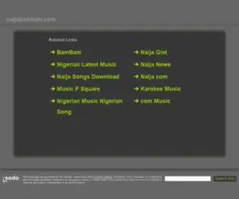 Naijabambam.com(Best Nigerian music) Screenshot