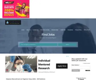 Naijacareers.com.ng(Find & Apply for Jobs) Screenshot
