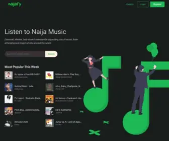 Naijafy.com(Nigerian social network) Screenshot