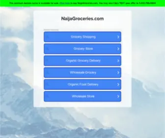 Naijagroceries.com(Naijagroceries) Screenshot