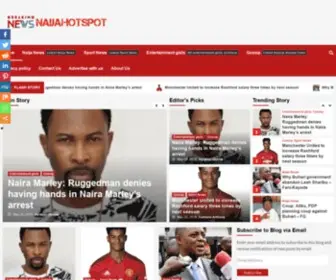 Naijahotspot.com.ng(Naijahotspot) Screenshot