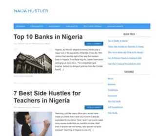 Naijahustler.com.ng(Naija Hustler) Screenshot