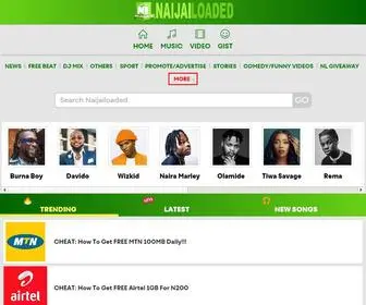 Naijailoaded.com.ng(No1 Entertainment Site) Screenshot