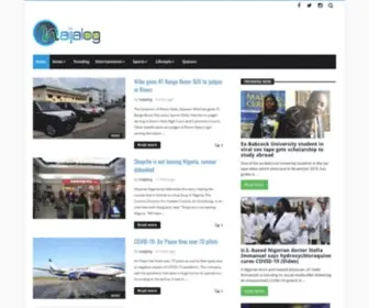 Naijalog.com(Nigeria's leading Entertainment News hub) Screenshot