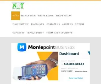 Naijamobiletech.com.ng(Naija Mobile Tech) Screenshot