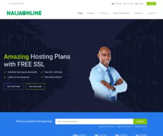 Naijaonline.ng(NaijaOnline Hosting) Screenshot