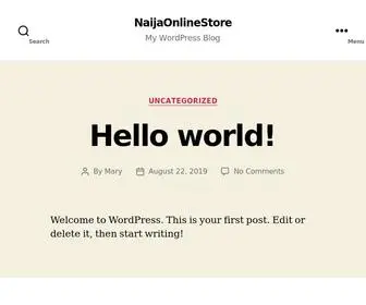 Naijaonlinestore.ltd(My WordPress Blog) Screenshot