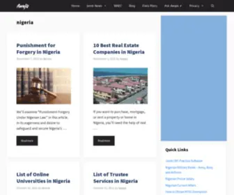 Naijaportal.com.ng(ENTERTAINMENT WEBSITE) Screenshot