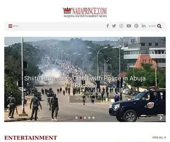 Naijaprince.com(Nigerian entertainment news) Screenshot