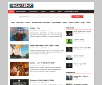 Naijaremix.com Screenshot