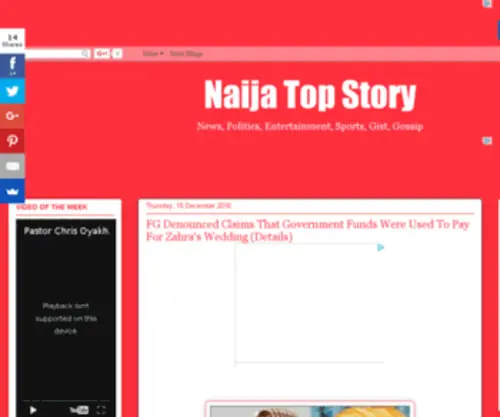 Naijatopstory.com(Naijatopstory) Screenshot