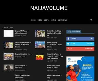 Naijavolume.com.ng(NAIJAVOLUME) Screenshot