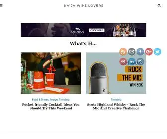 Naijawinelovers.com(Wines Nigeria) Screenshot