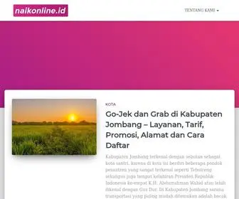 Naikonline.id(Ojek dan Taksi Online Blog) Screenshot