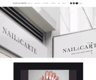 Nailacarte.com(NailàCarte) Screenshot