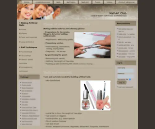 Nailartclub.com(Nail Art Club) Screenshot