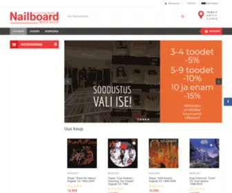 Nailboard.org(Nailboard Rock Shop) Screenshot