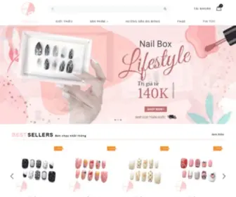 Nailbox.vn(Hộp Móng Tay Giả Nail Box) Screenshot