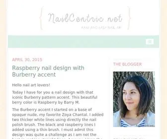 Nailcentric.net(Nail art) Screenshot