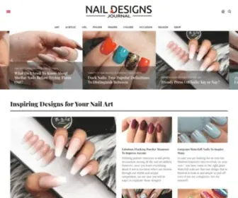 Naildesignsjournal.com(Nail Designs and Nail Art Tips) Screenshot