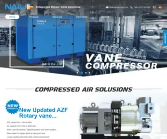 Nailicomp.com(Industrial Air Compressors) Screenshot