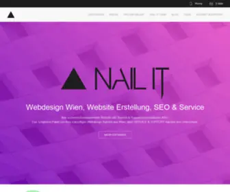 Nailit.at(Webdesign Wien) Screenshot