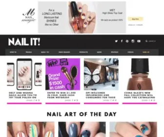 Nailitmag.com(All you need to know about nails) Screenshot