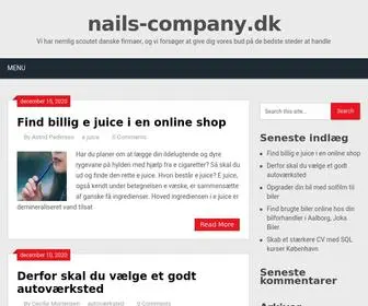 Nails-Company.dk(Nails Company) Screenshot